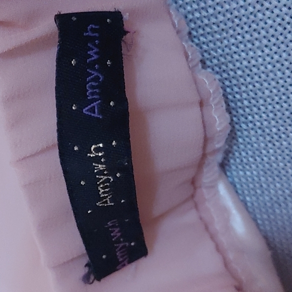 Beautiful Pink Chiffon Skirt Size 27" - Picture 11 of 14